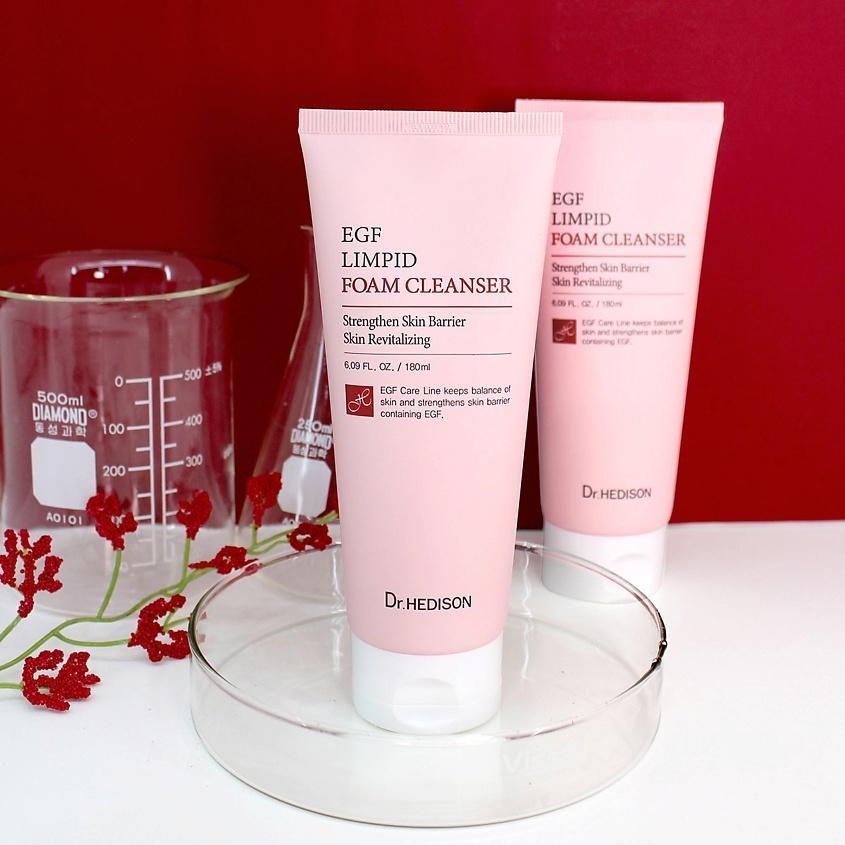 DR. HEDISON Пенка для умывания EGF Limpid Foam Cleansing