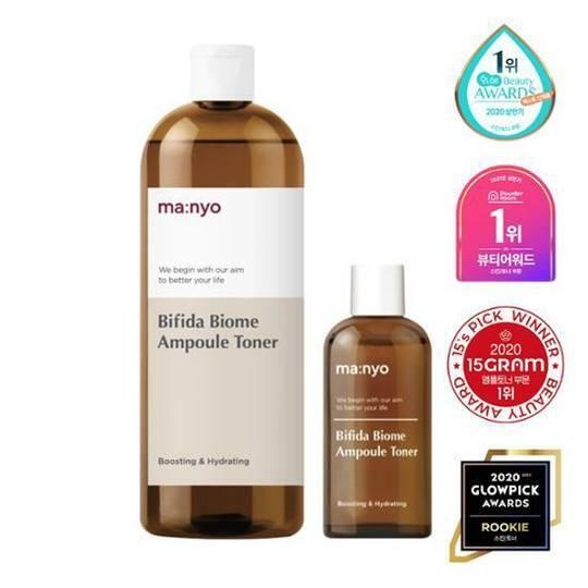Ампульный укрепляющий тонер с бифидобактериями Manyo Bifida Biome Ampoule Toner