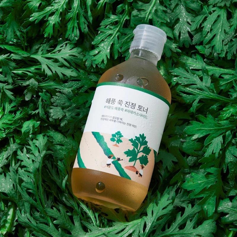 Успокаивающий тоник с полынью Round Lab Mugwort Calming Toner
