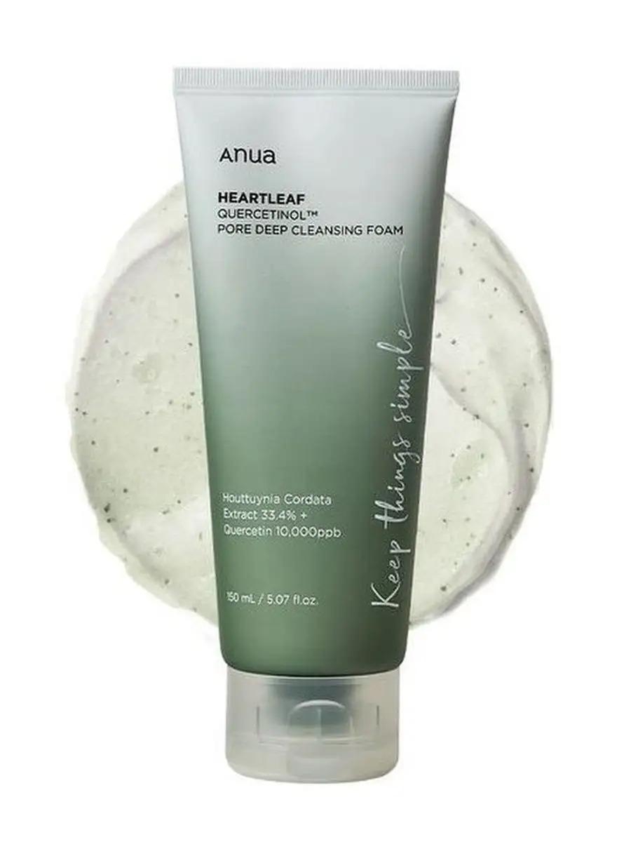 ANUA Heartleaf Succinic Moisture Cleansing Foam Гель пенка для умывания с янтарной кислотой, 150мл