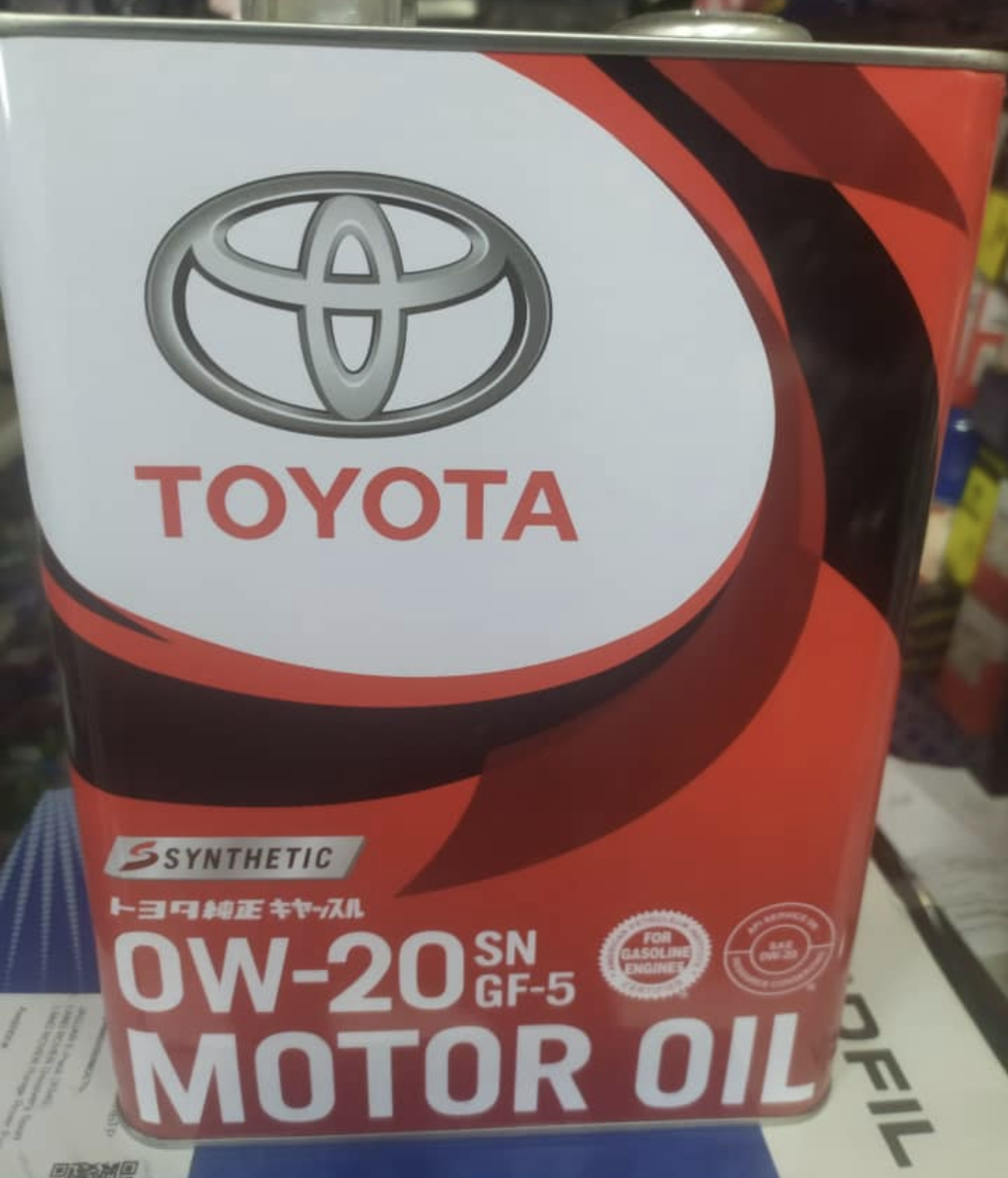 Продаю Toyota 0w20 4lt