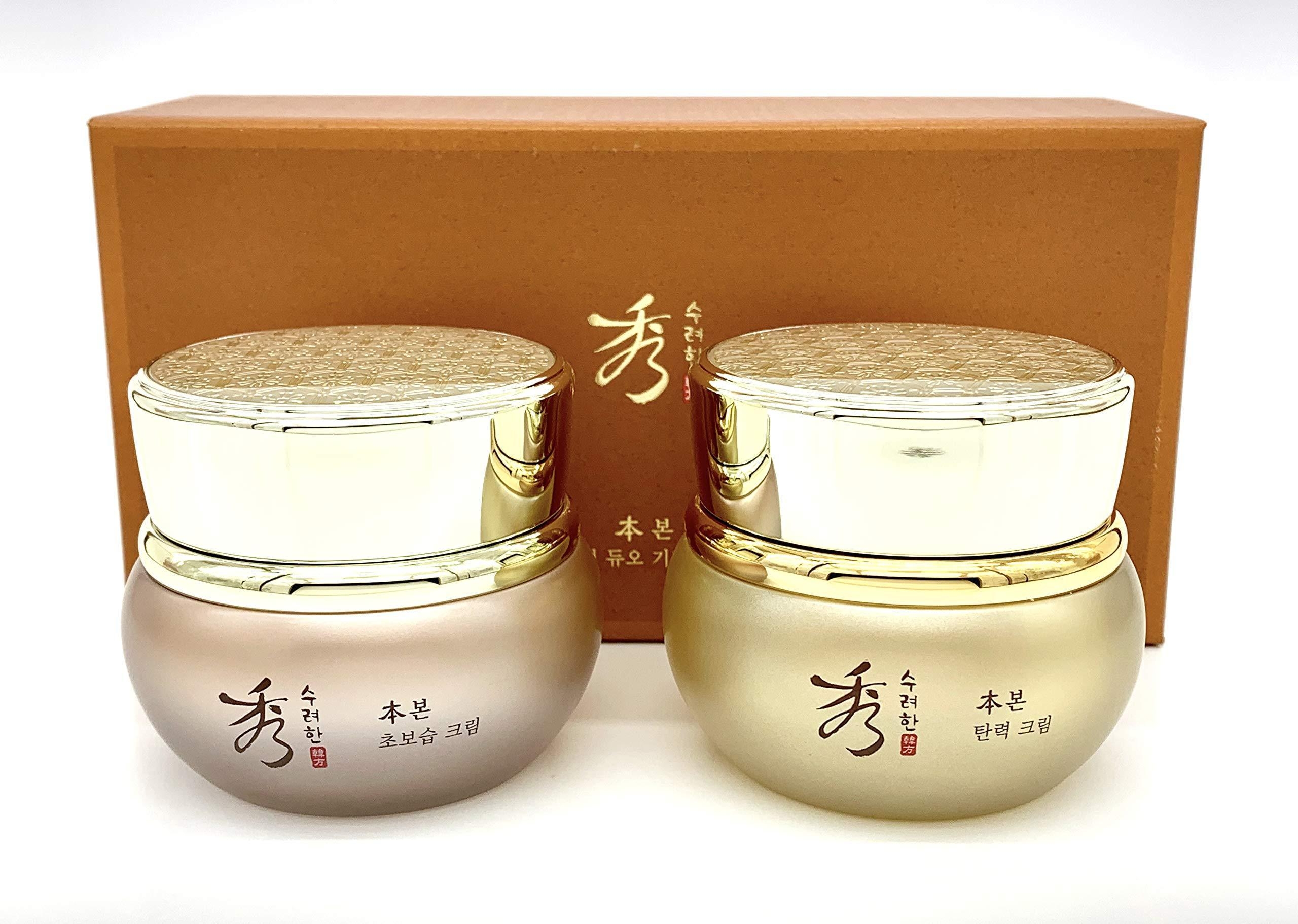 Sooryehan - Bon Cream Duo Set 2 Pieces (Extra Moisture Cream 50 mL + Firming Cream 50 mL)