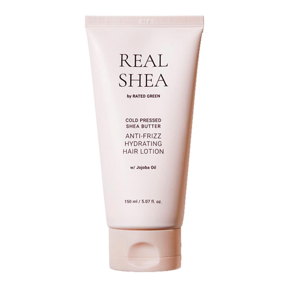 Увлажняющий лосьон для волос с маслом ши RATED GREEN Real Shea Cold Pressed Shea Butter Anti-frizz Hydrating Hair Lotion 150 мл