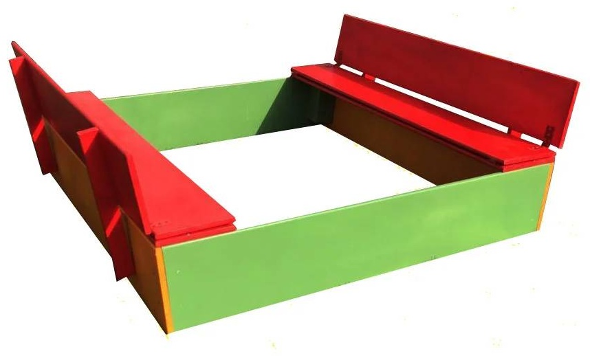 Песочница 150x150x30 см
