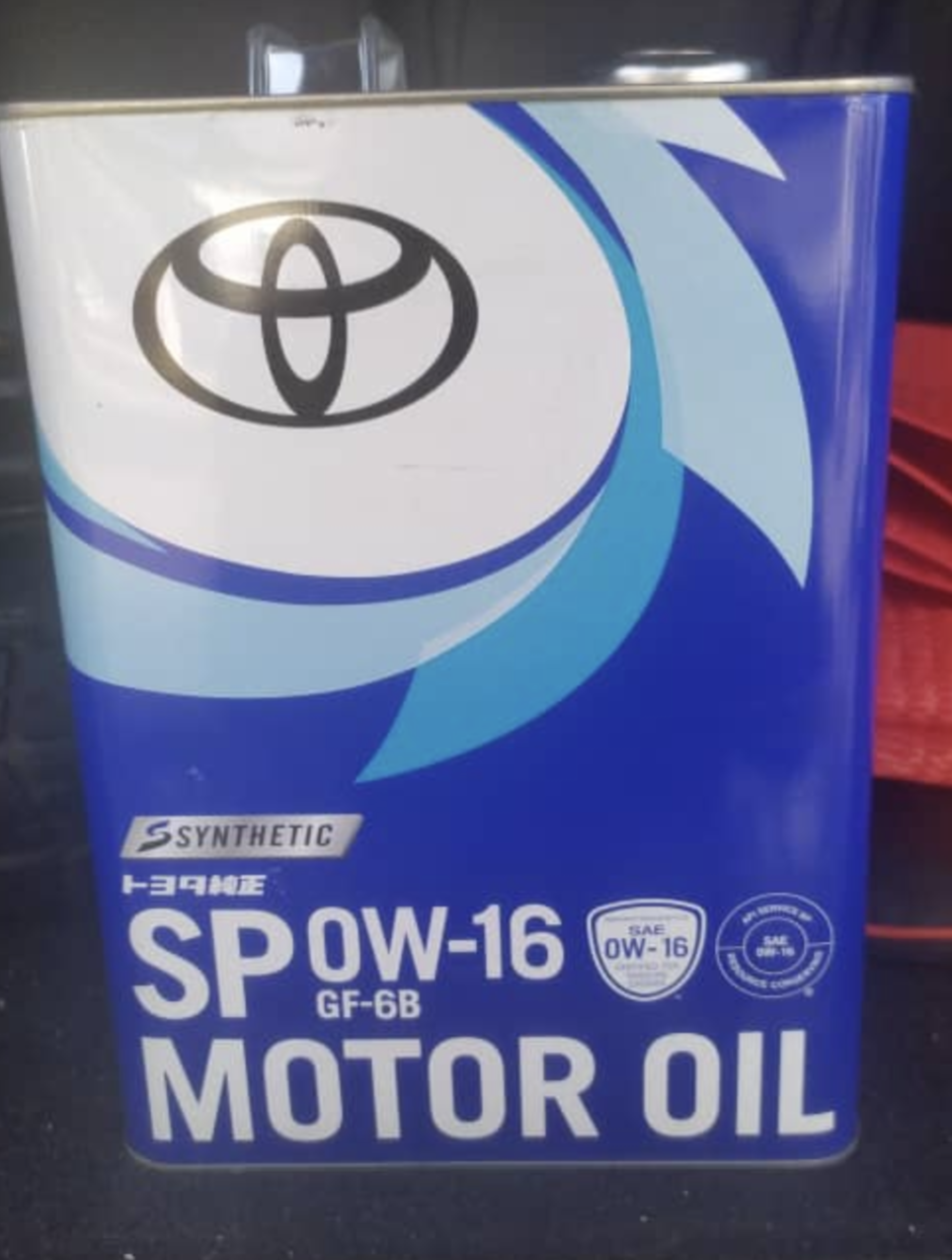 Toyota 0w16