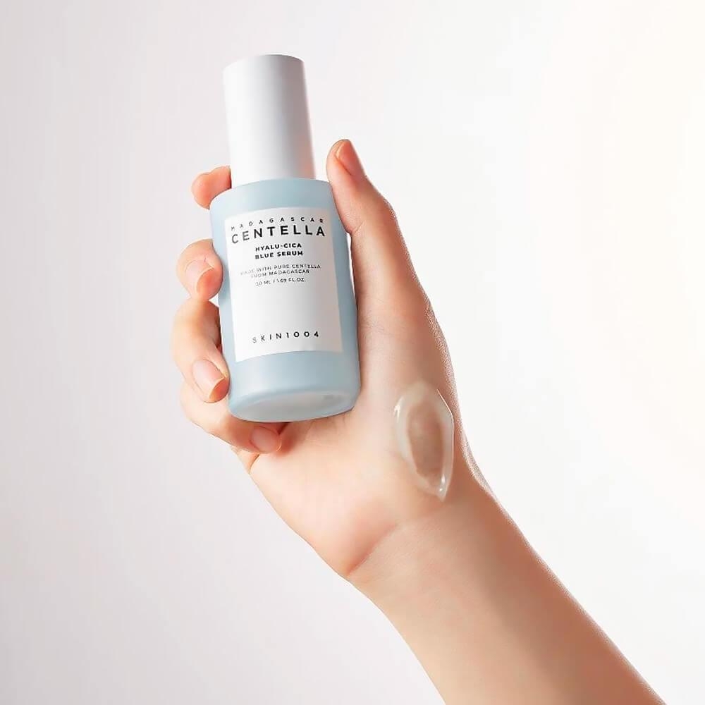 Увлажняющая сыворотка с центеллой SKIN1004 Madagascar Centella Hyalu-Cica Blue Serum