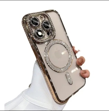 Чехол для Apple iPhone 16 Pro Max золотой