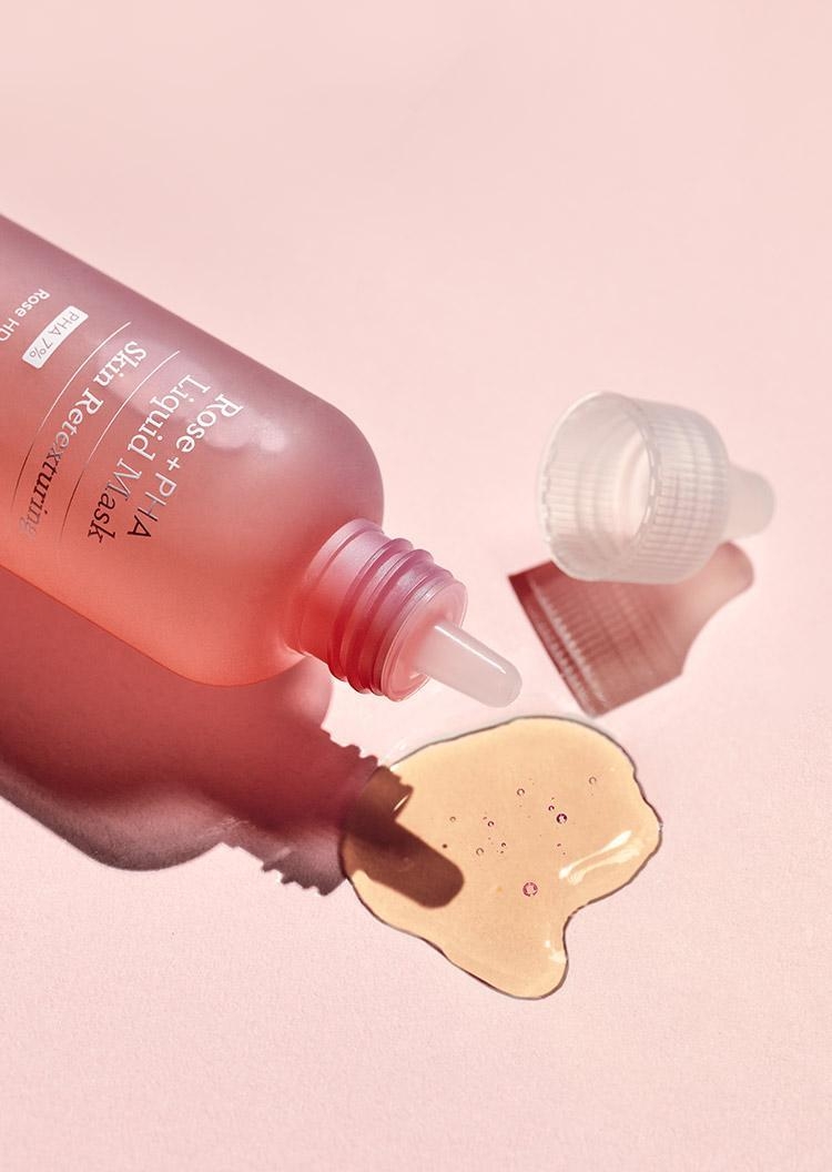 Обновляющая маска с кислотным комплексом Mamonde Rose+PHA Liquid Mask 80 мл