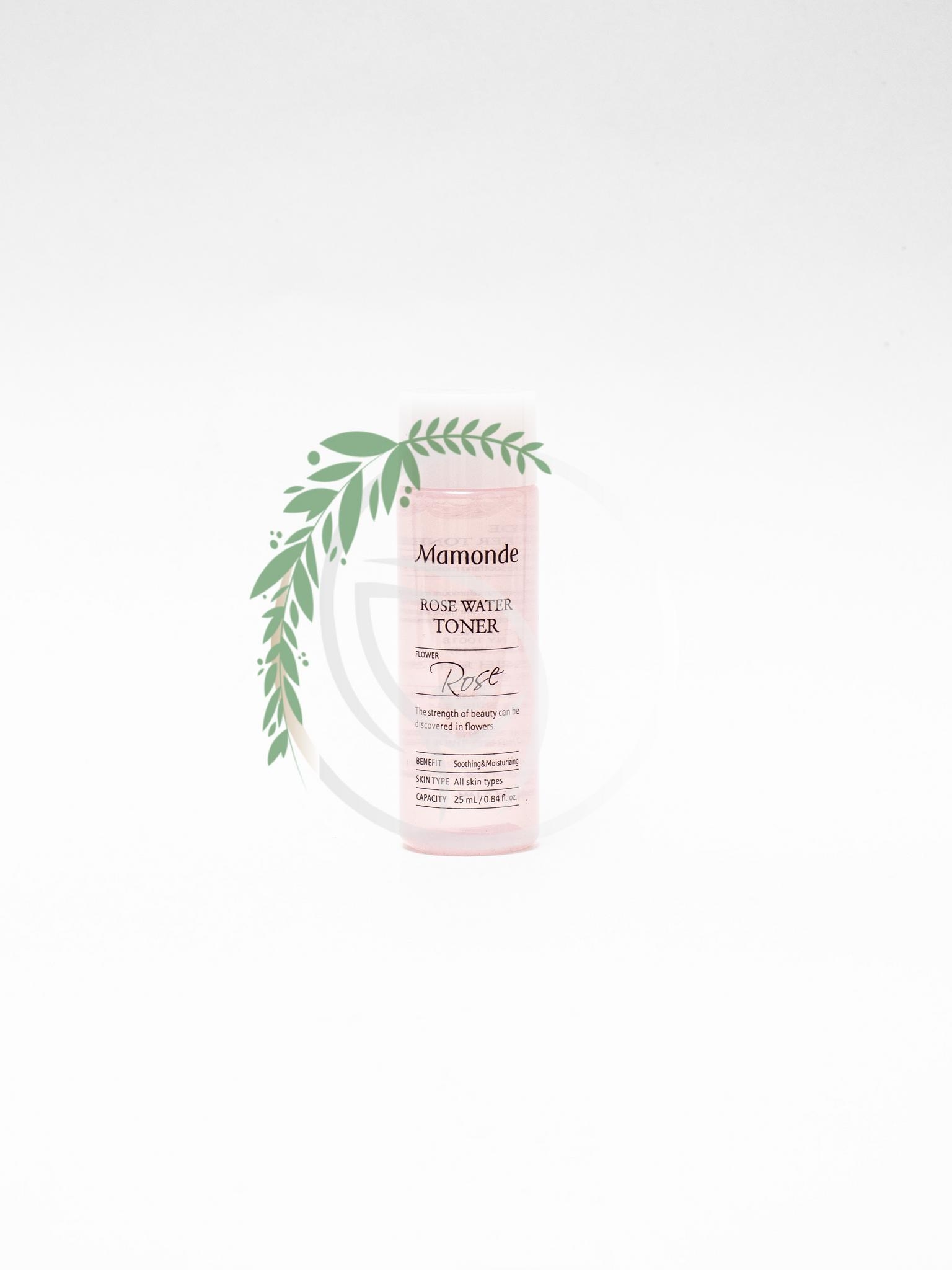 Увлажняющий тонер с гидролатом дамасской розы Mamonde Rose Water Toner 50 ml