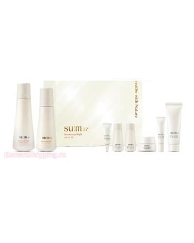 Премиум осветляющий набор для ухода SUM37 Time Energy Bright Basic Duo Set