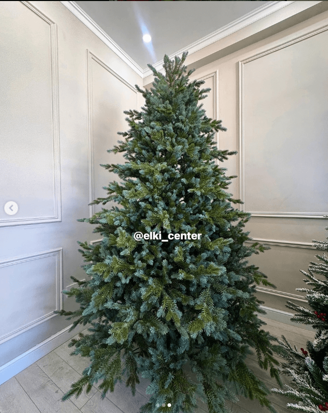 👑🎄210 см - Елка «Королевская» / Пышная /Стандарт / Зеленая