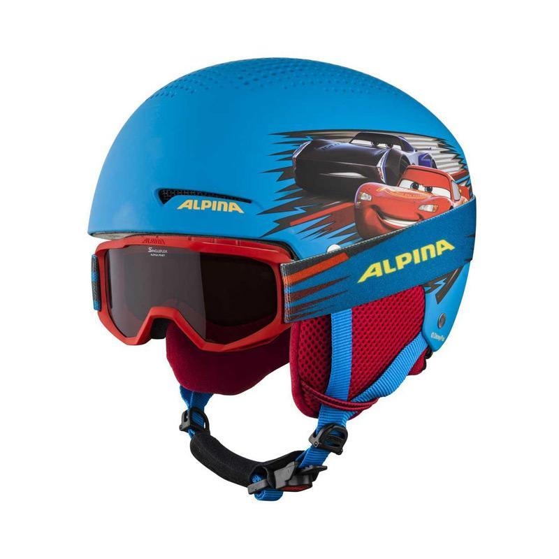 Горнолыжный шлем + Маска ALPINA ZUPO DISNEY SET ДЕТСКИЙ Disney Cars