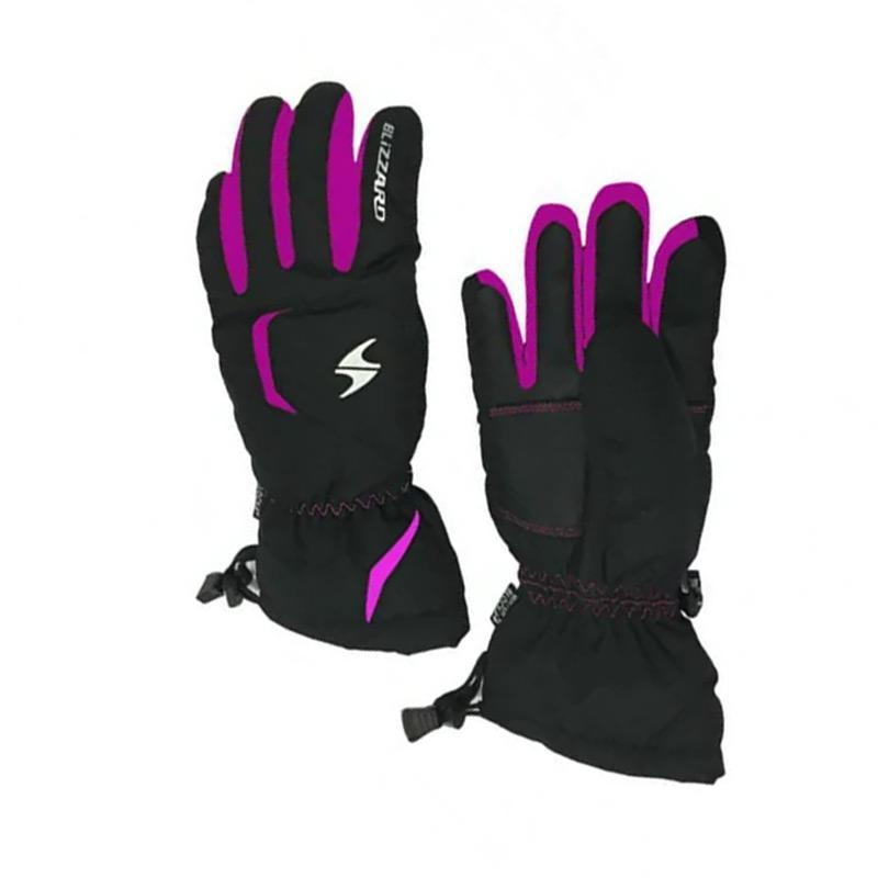 Перчатки детские BLIZZARD REFLEX SKI J GLOVE Black / Pink