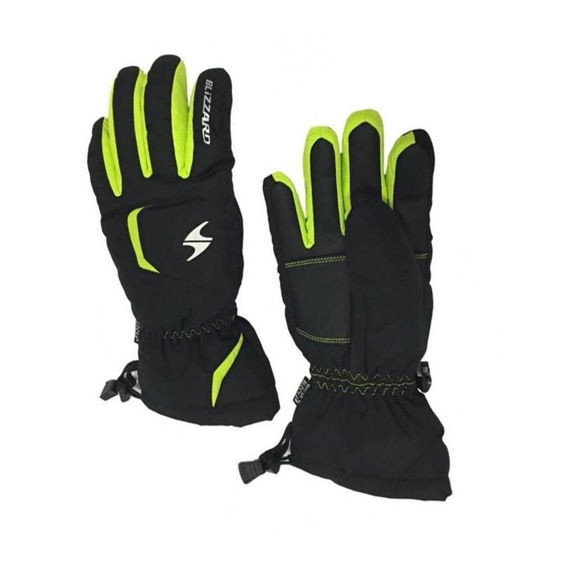 Перчатки детские BLIZZARD REFLEX SKI J GLOVE Black / Green