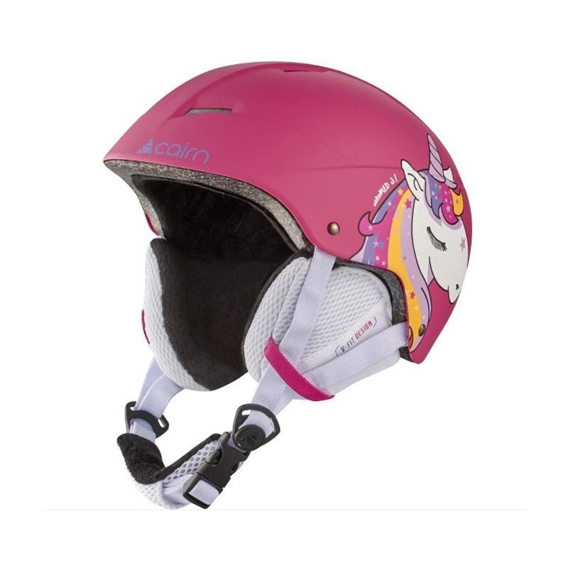 Горнолыжный шлем CAIRN ANDROMED J Fuchsia Unicorn