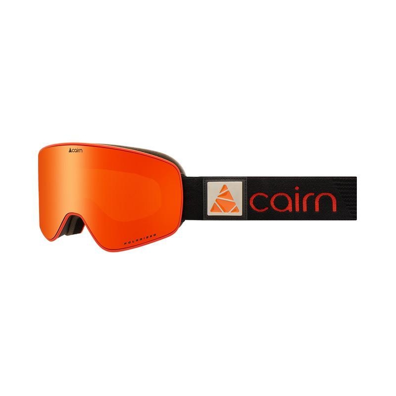 Горнолыжная маска CAIRN POLARIS CLX3Z Mat Black Orange