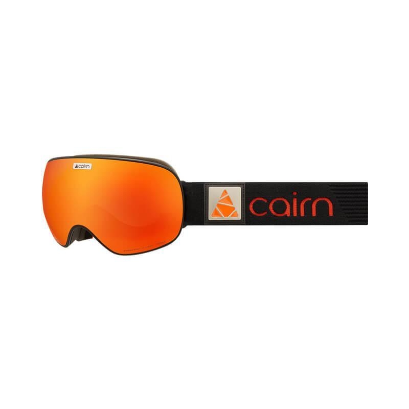 Горнолыжная маска CAIRN FOCUS OTG Mat Black Orange Mirror