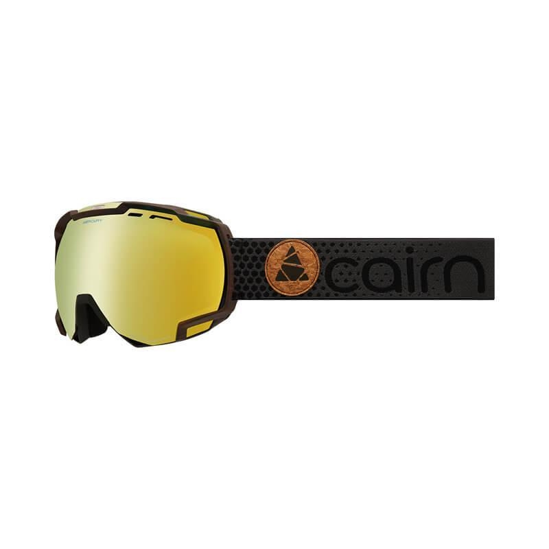 Горнолыжная маска CAIRN MERCURY SPX3 Mat Black Dark Forest