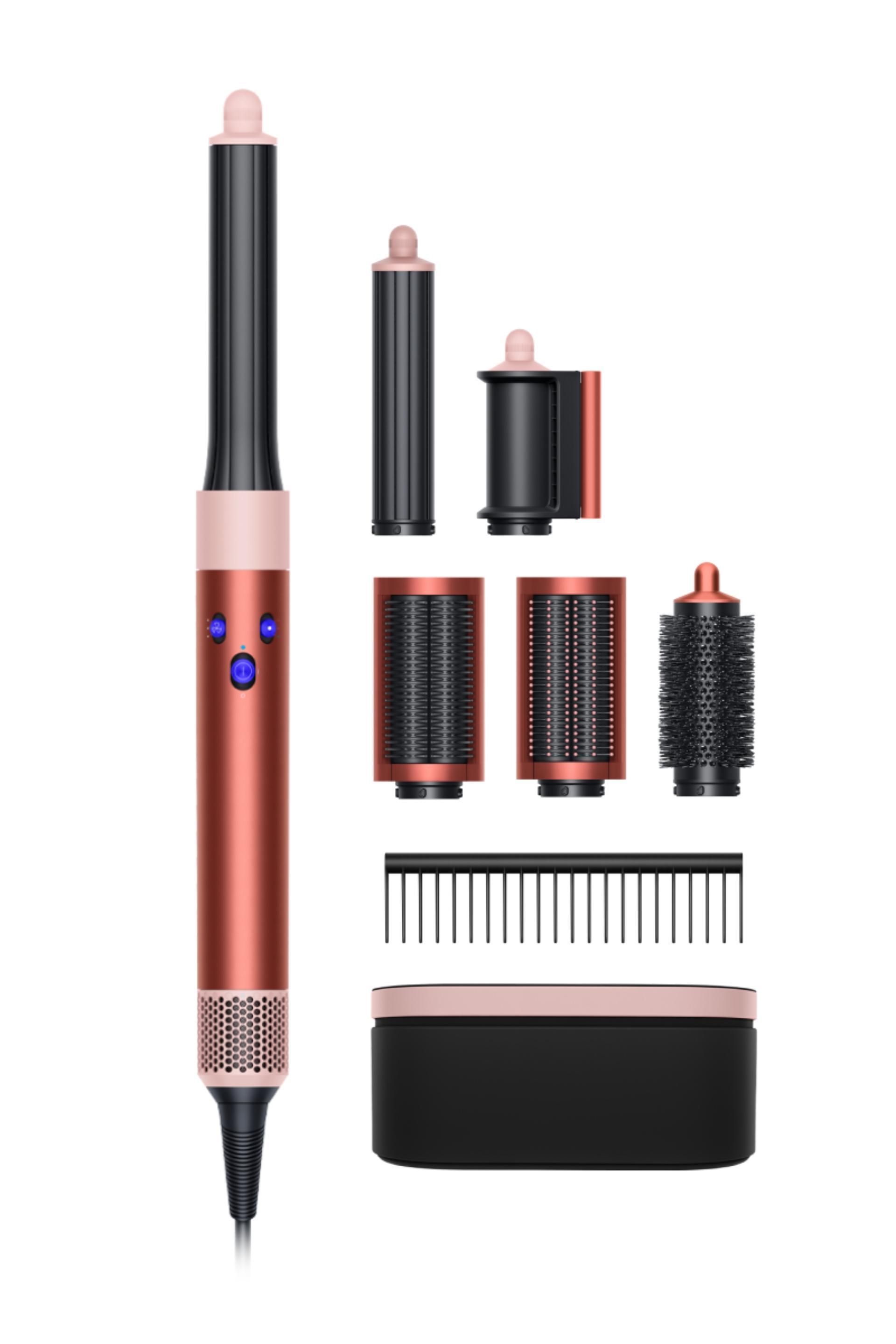 Dyson Styler Seoul Korea🇰🇷 Strawberry bronze 🍓/ Blush Pink -Новый фэн подчеркивает естественные кудри и локоны.