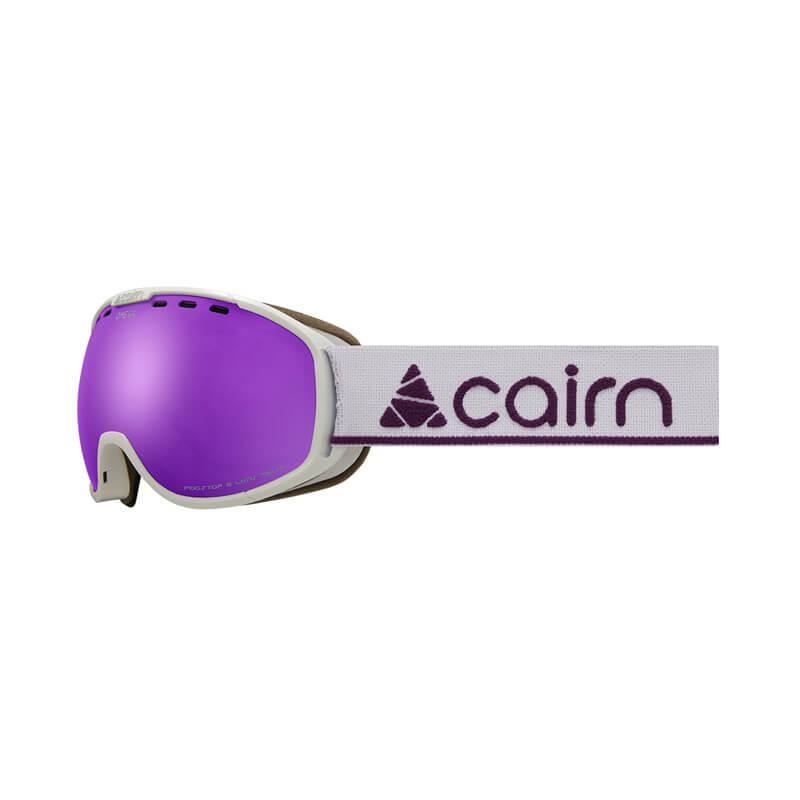 Горнолыжная маска CAIRN OMEGA SPX3 Shiny White Purple