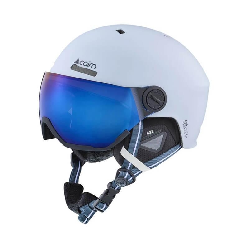 Горнолыжный шлем CAIRN REFLEX VISOR Mat white