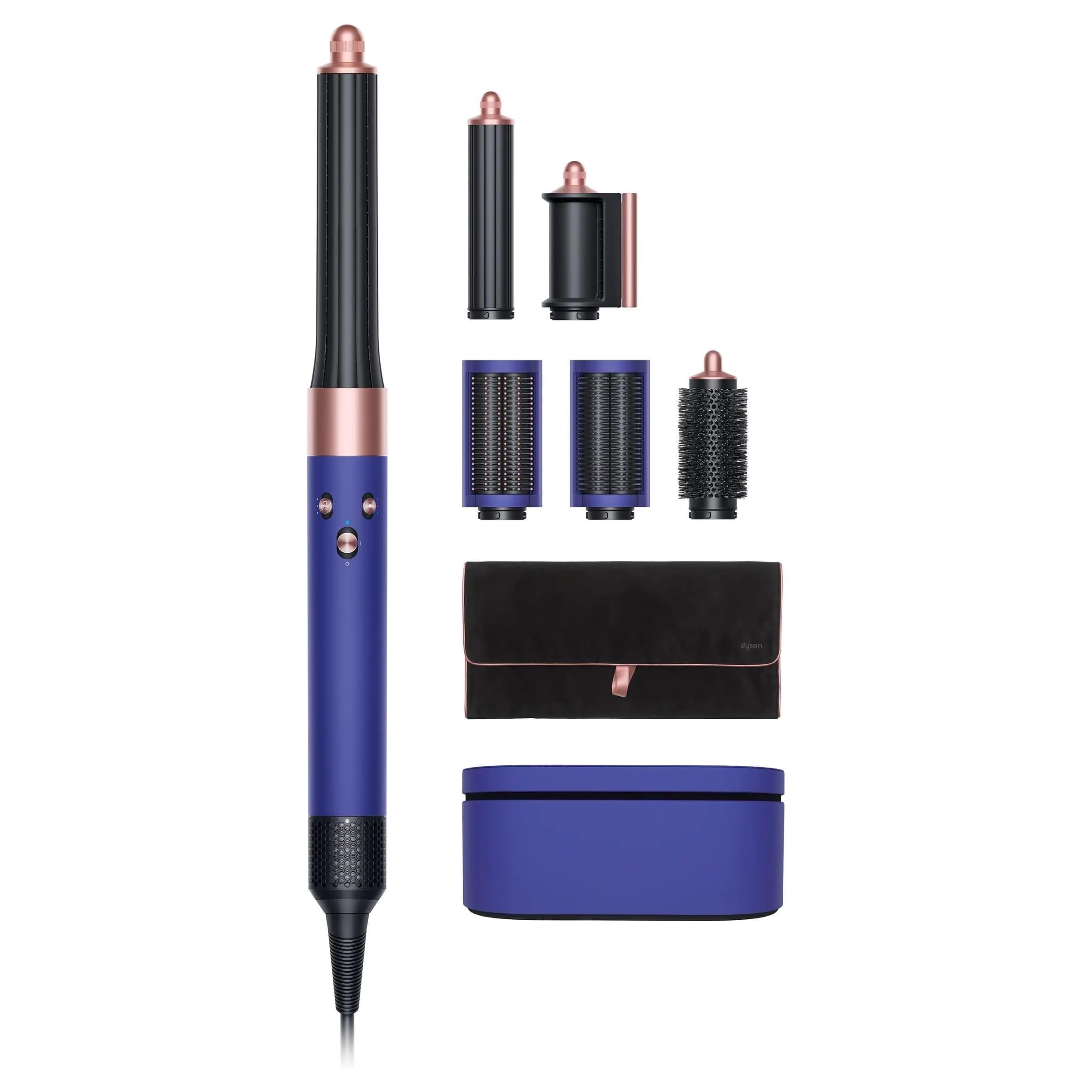 Dyson Airwrap™ styler Complete Long (Prussian Blue/Copper) with case, brush and comb