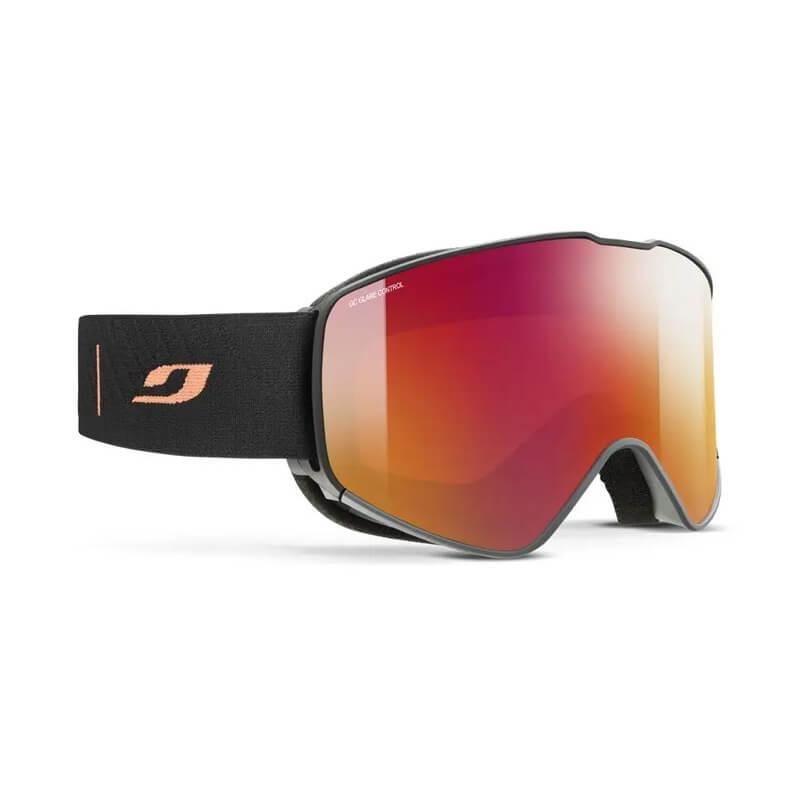 Горнолыжная маска JULBO ALPHA Black/Orange Cat3 GLARE CONTROL
