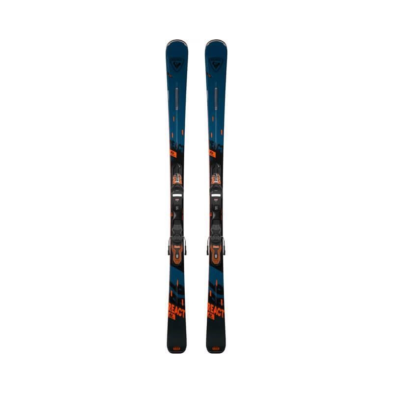 Горные лыжи ROSSIGNOL REACT 6 CA+XPRESS 11 GW B83 Black orange