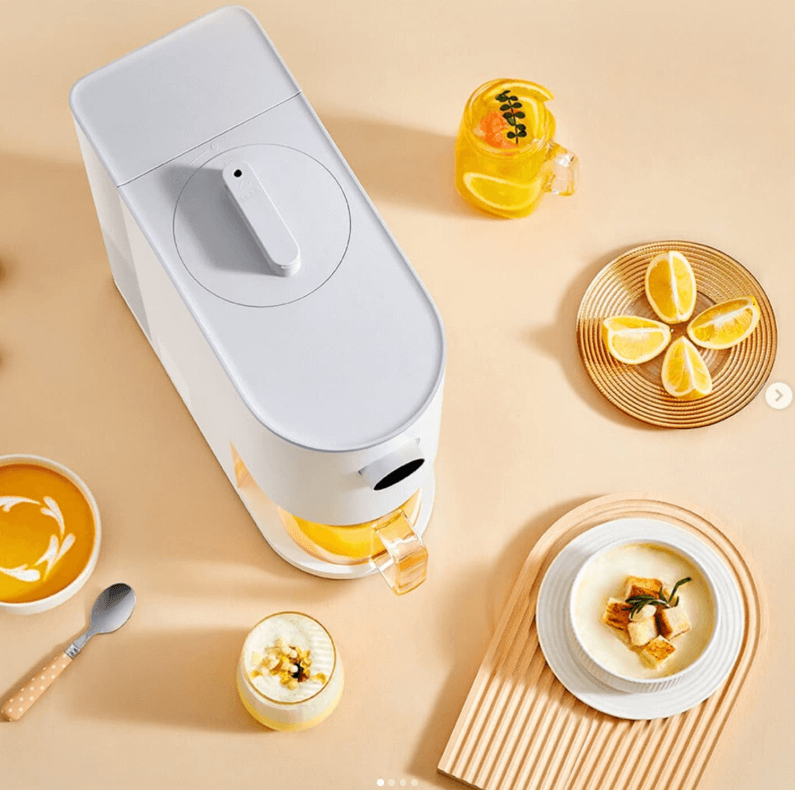 🔥Умный блендер с функцией нагрева Xiaomi Mijia Intelligent Self-cleaning Cooking Machine White (MDD01CM)