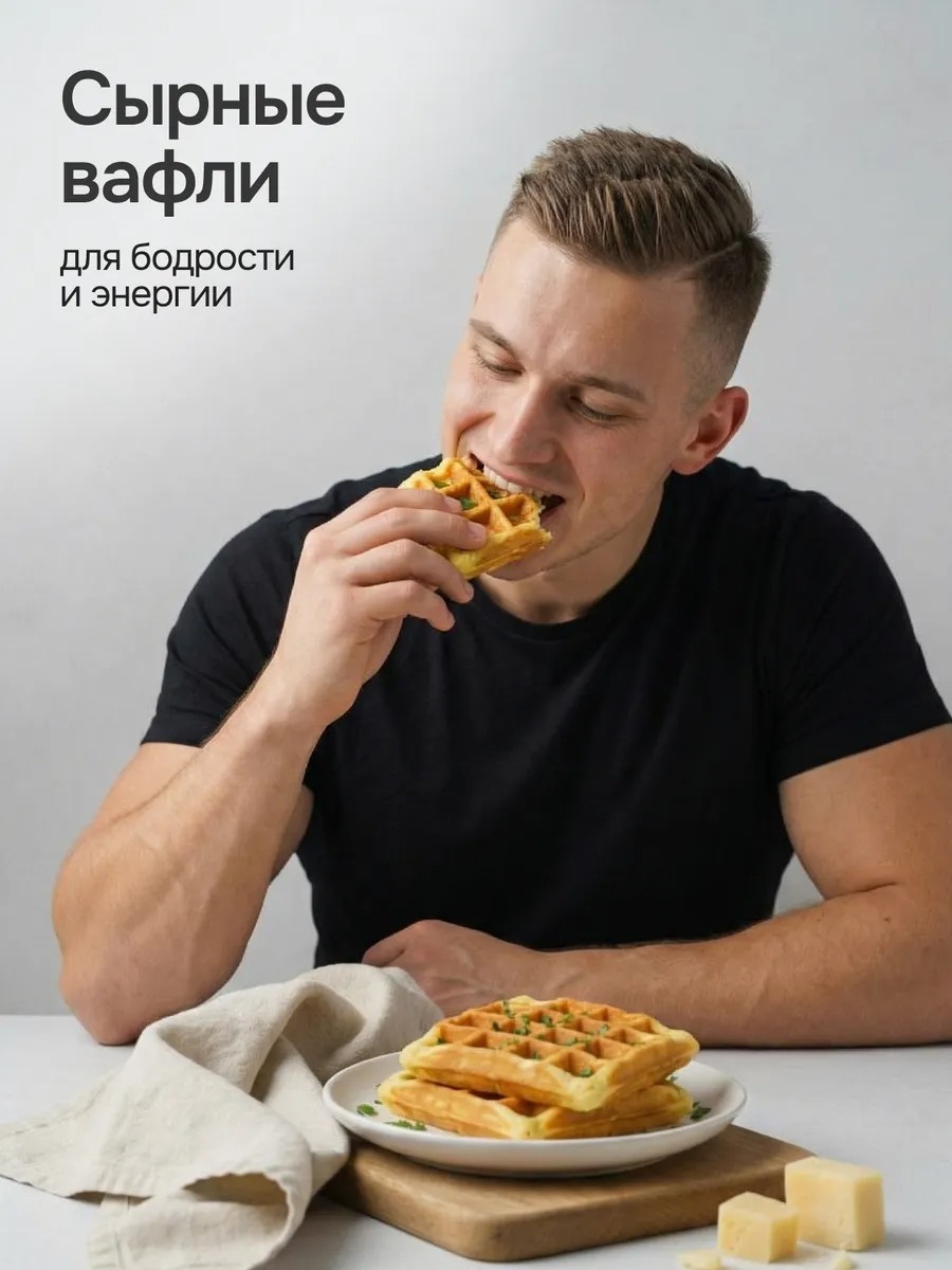 Вафельница черный