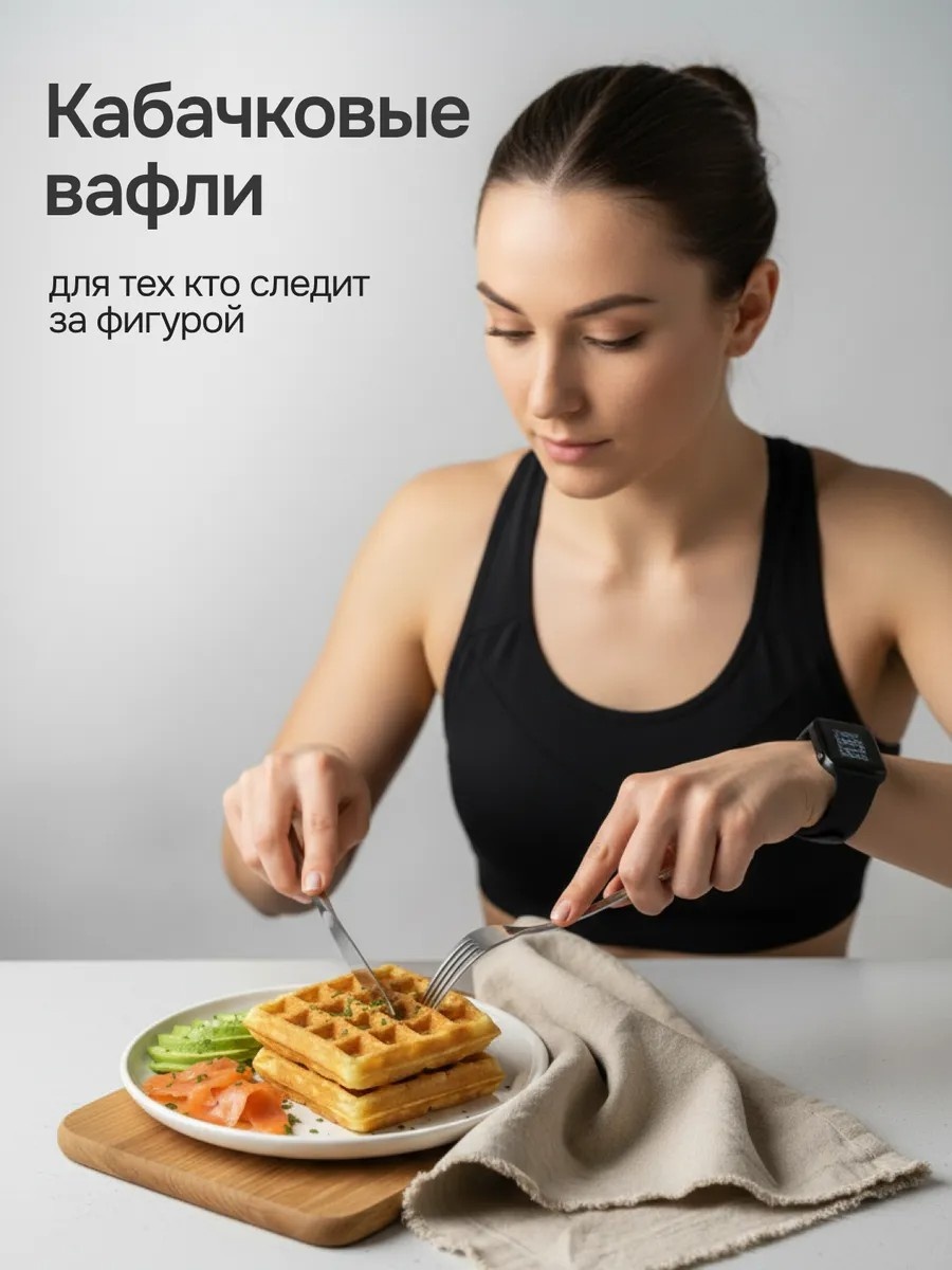 Вафельница черный