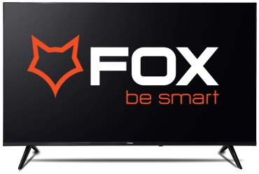 Телевизор Fox 43UP77 109 см черный