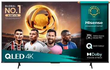 Телевизор Hisense 65E7Q 165 см черный