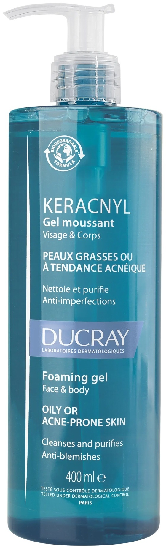DUCRAY Keracnyl Foaming гель 400 мл