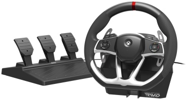 Игровой контроллер HORI Force Feedback Racing Wheel DLX черный