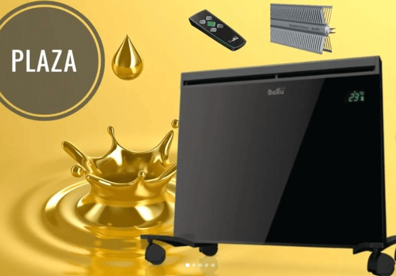 Конвекторы Ballu PLAZA 2 кВт на 20 м²