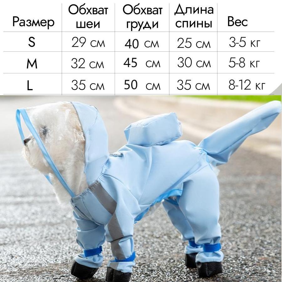 Дождевик LC3-GLJYY-L синий L