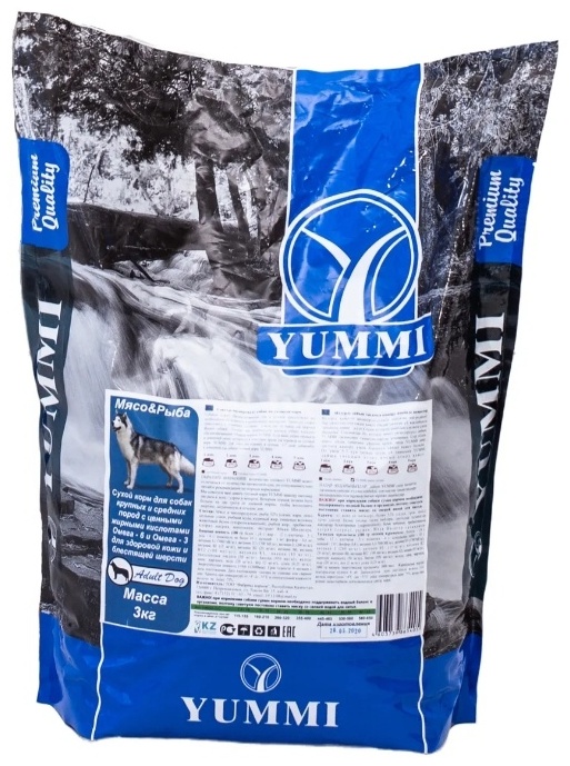 Корм YUMMI Premium 3 кг