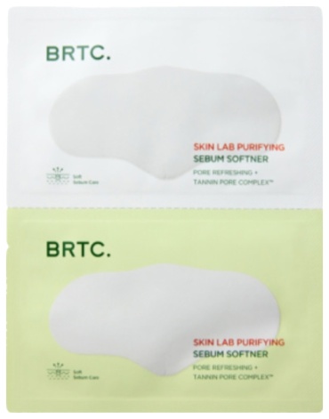 Патчи BRTC тканевые Skin Lab Purifying Sebum Softner восстанавливающие 2 шт