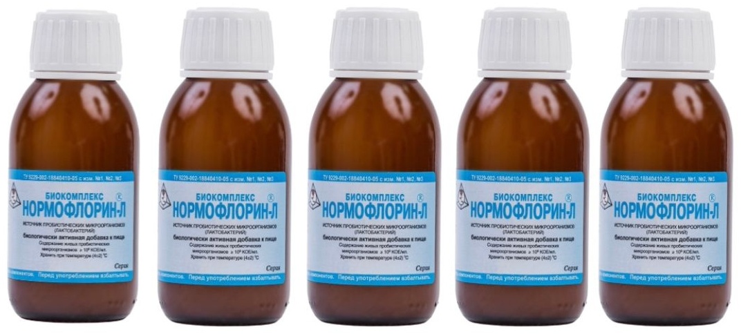 Нормофлорин-Л раствор 100 мл