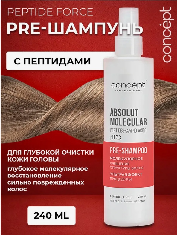 Concept Peptide Force шампунь 240 мл