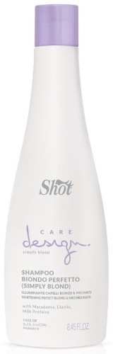 Shot Care Design Simply Blond Perfecto шампунь 250 мл