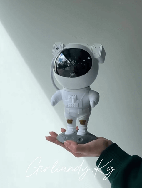 Ночник-проектор звездного неба "Космонавт" без колонки