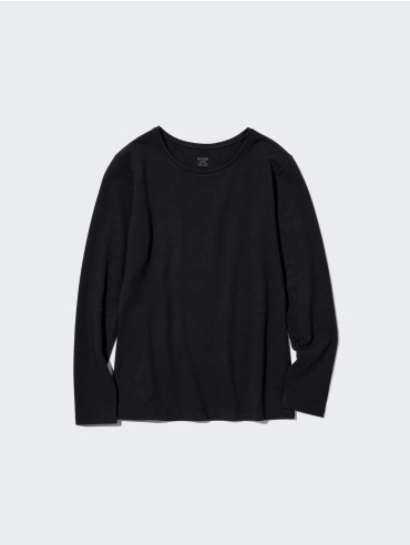 Лонгслив Uniqlo черный