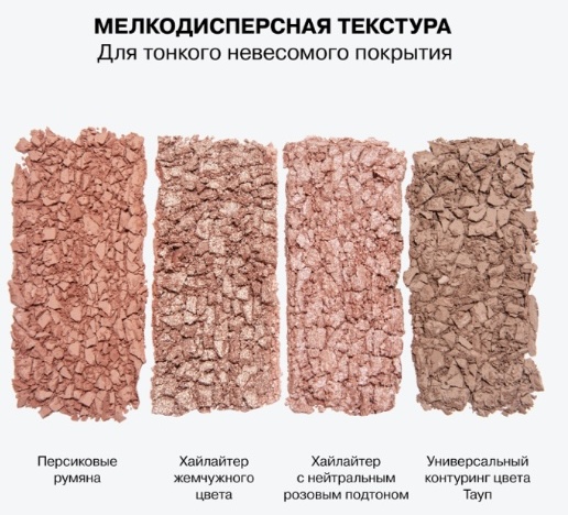 Influence Decagon набор для контуринга 02 Silver