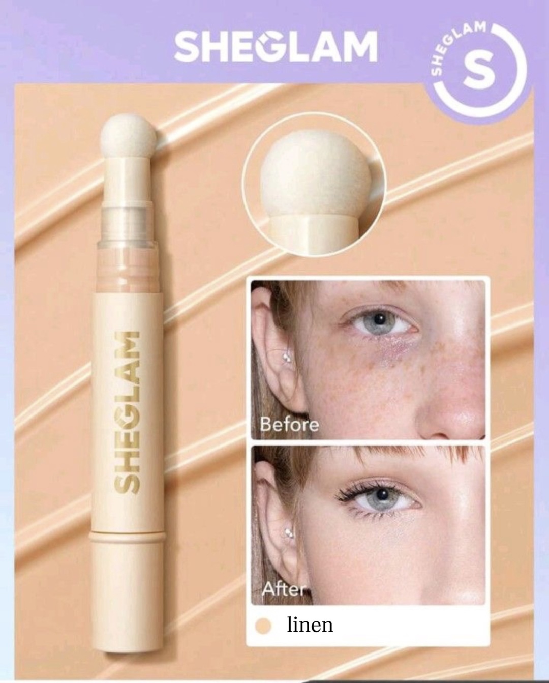 SHEGLAM Complexion Boost Concealer консилер 01 Linen