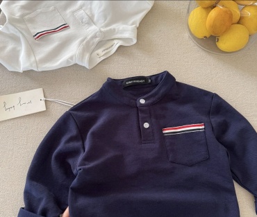 Рубашка прямая Polo синий