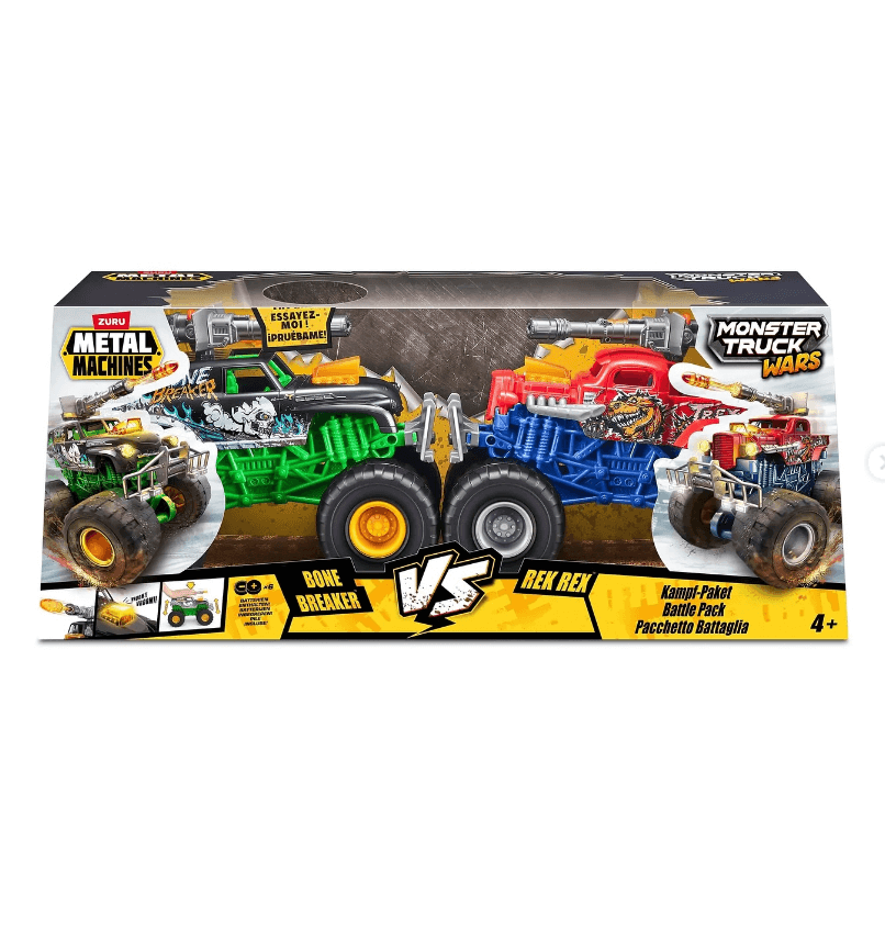 Игровой набор ZURU Metal Machines Битва монстр траков Monster truck⁣⁣⠀
