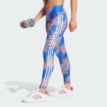Леггинсы adidas синий