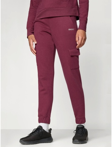 Карго DKNY бордовый